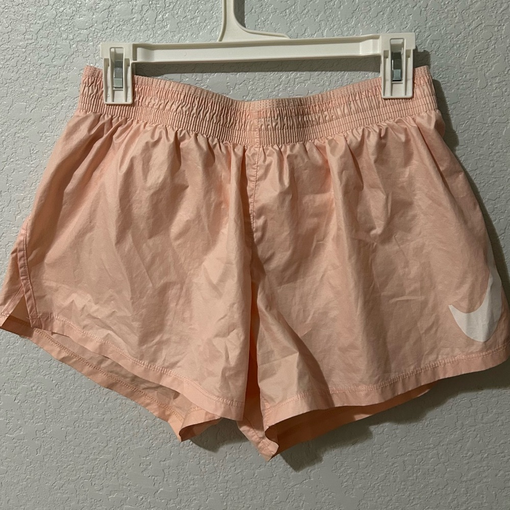 Nike Dri-FIT Running Shorts Peach Women’s Size M Athletic